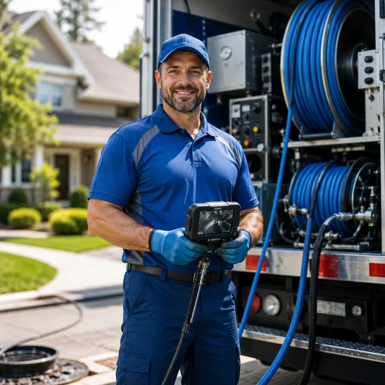 Local outdoor drain cleaning specialists in Buncombe, IL